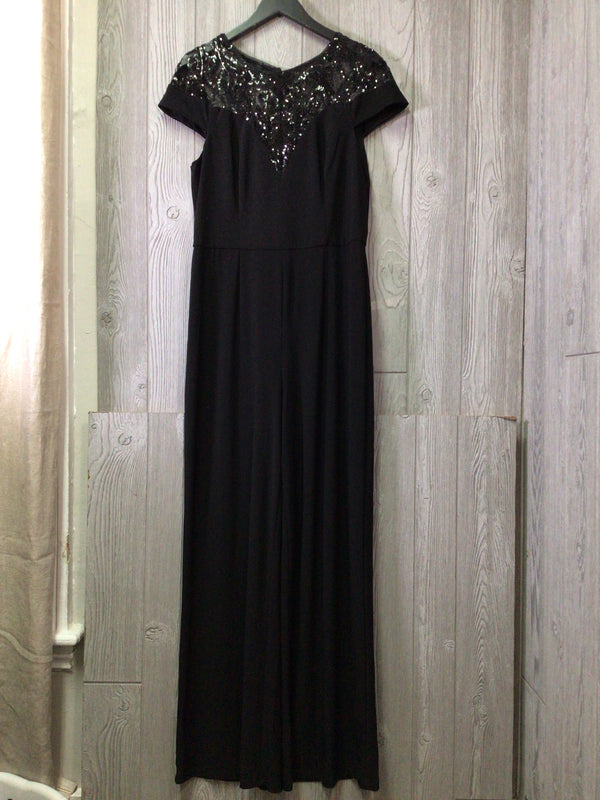 Adrianna Papell Jumpsuit Sequined Size 12